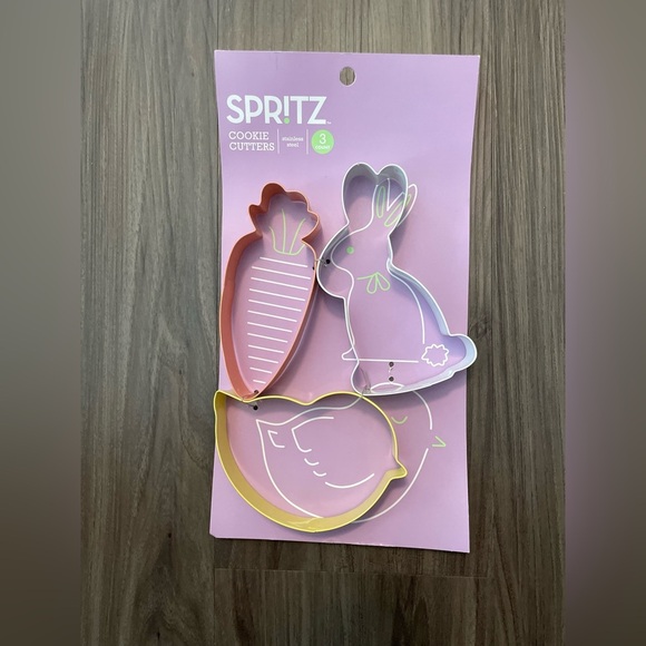 Spritz Cookie Cutters Set - Pink, Yellow, White-NWT - Picture 3 of 3